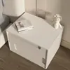 Protetor de Mesa de Cabeceira de Couro Almofada Dupla Face para Mesa de Café Quarto de Celebridade na Internet Mesa de Escrivaninha Desktop Pano de Cobertura Simples Italiano Sem Lavagem