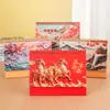 Calendario de escritorio de papel para ilustración estilo chino, calendario de escritorio de oficina, calendario mensual, artículo decorativo, regalo corporativo empresarial, calendario de escritorio personalizado