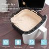 Quadrada Retangular Dobrável para Air Fryer e Assar Bolo de Silicone