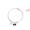 Pulsera Súper Rentable Sanrio con Cascabel para Mejor Amiga Estudiante Femenina Linda y Dulce Kuromi Melody Perro Canela