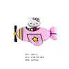 Globo de Película de Aluminio con Forma de Gato Cartoon Hello Kitty Kt Transfronterizo Globo de Fondo para Decoración de Fiesta de Cumpleaños Infantil