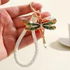 Directo del fabricante: Llavero creativo de aleación con forma de insecto estilo coreano, libélula, accesorio colgante de llavero versátil de moda