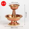 Copa de Ofrenda de Cobre Rojo Estilo Tíbet, Copa Dharma Lisa Hecha a Mano Nepalí, Copa de Ofrenda de Agua para Buda, Copa de Ofrenda de Vino, Copa de Ofrenda para Buda, Pieza Decorativa