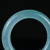 Pulsera de jade azul hielo imitación jade de Myanmar pulsera de jade de roca de cuarzo al por mayor