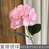 Hortênsia de Pétalas Duplas Anna Hortênsia Arco de Casamento Fileira de Flores Decoração de Chão Floricultura Adereços de Exposição Flores Artificiais