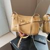Bolsa de Axila Simples com Design de Nicho para Comércio Exterior Feminina 2025 Nova Sensação de Alto Padrão Bolsa de Ombro Transversal da Moda Popular