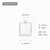 Venta directa del fabricante de botellas de perfume botella dispensadora de perfume de vidrio con tapa a presión de 15 ml botella rociadora portátil de pequeña capacidad