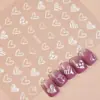 Redanco Nuevo Avión 3D Popular Pegatinas para Uñas Caricatura Corazón Pintado a Mano Lindas Pegatinas para Uñas Dh-909