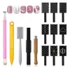 Fornecimento Transfronteiriço de Ímãs Fantasia para Nail Art, Ímãs Multifuncionais com Padrão Listrado em S, Bastões Magnéticos Fortes para Gel Olho de Gato