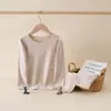 Conjunto de Roupa Térmica Infantil para Meninos, Roupas de Outono e Calças que Protegem a Barriga, Conjunto de Pijama de Lã e Seda para Meninas Jovens e Estudantes