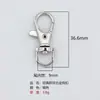 Fabricante de Accesorios de Clip para Perro Boca de Pez de Aleación de Zinc Altamente Elásticos y Resistentes al Desgaste, Estándar Europeo, Clips para Lanyard de Identificación de Equipaje, Llaveros