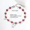 Pulsera Transfronteriza Ojo de Demonio Cruzado Europeo Americano de Oriente Medio Acero Inoxidable Moda Ojo de Aceite Goteante Joyería Personalizada Unisex