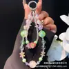 Corrente de Celular de Cristais Luxuosa e de Alta Qualidade Pulseira de Pulso Gaxeta Corrente para Capa de Celular Chaveiro Pingente de Bolsa