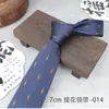 Nueva Corbata Jacquard Hecha a Mano para Hombre, Corbata Casual y de Moda de 7 cm de Seda Poliéster, Estilo Británico Fabricante Boda Stock Disponible