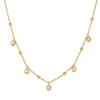 INS transfronterizo versión coreana del nuevo collar joyería para mujer acero inoxidable diamante circonita moda nicho joyería de alta gama