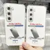Adecuado para funda de teléfono Transsion INFINIX HOT70PRO, airbag en las cuatro esquinas anticaídas, cubierta suave de TPU transparente con orificios precisos