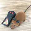 Comercio exterior suministro control remoto bidireccional simulación ratón animal flocking ratón truco bolsa de juguetes para niños