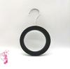 Tienda de ropa gancho en S anillo de madera de haya anillo anillo colgante gancho de madera maciza multifuncional anillo perchero para bufanda bufanda corbata