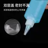 Botellas de Plástico con Boquilla Puntiaguda en Stock, Botellas Exprimidoras de Gran Capacidad, Botellas Semi-Transparentes de PE, Botellas Dispensadoras de Pintura, Almacenamiento