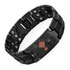 Pulseira magnética retro de moda popular com impressão a laser, fileira dupla, ornamentos de mão para casal removíveis, em estoque, atacado