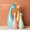 Pequenos enfeites decoração de casa criativo sala de estar armário de TV armário de vinho de vidro entrada do escritório luxo leve de alta qualidade Cervo Lei De Zhu