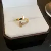 Anillo Abierto de Saturno con Circonita Estilo Coreano Lujo Ligero Moda para el Trabajo Temperamento Anillo para el Dedo Índice Joyería Personalizada de Moda Venta al por Mayor