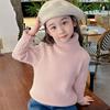 [En Stock] Suéter para Niña 2025 Nuevo Otoño e Invierno Ropa de Invierno para Niños Cuello Alto Todo en Uno Terciopelo Ropa de Invierno para Bebé Niña Engrosada