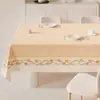 2026 Novo Estilo Fresco e Simples Jogo Americano, Impermeável, à Prova de Óleo, Resistente ao Calor, Toalha de Mesa Lavável para Uso Doméstico, Capa de Mesa de Centro de PVC Estilo Ins