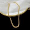 Collar de Acero de Titanio de Alta Gama con Diseño Nicho Transfronterizo Europeo y Americano para Hombre, Cadena Gruesa de Oro de 18K, Accesorios de Joyería para Mujer de Yiwu