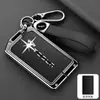 Adequado para conjunto de chaves de cartão Tesla modelo 3/ya metal telsa bolsa de modificação especial concha de carro fivela feminina masculina