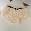 Ropa interior de algodón puro sin costuras de cintura media para mujer 10A Entrepierna de algodón antibacteriano Estilo japonés Lindo Algodón de Xinjiang Calzoncillos tipo bóxer sexy para mujer