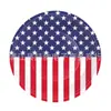 Nueva Decoración de Fiesta Temática del Día de la Independencia Americana Juego de Bandejas de Papel Desechables del Día de la Independencia