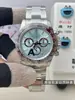 Reloj Automático Modelo Nuevo 4131 Beckham Azul Hielo 7750 Cronógrafo Panda Daytona Reloj Comercio Exterior