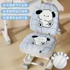 Funda de Silla de Seda de Hielo para Verano, Uso en Casa, Silla de Escritorio para Niños, Funda de Cojín para Asiento de Estudio, Fresca y Transpirable, Funda de Silla Específica para Estudiantes