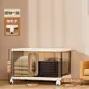Gabinete de Almacenamiento Plegable con Puerta Corredera y Ruedas, Armario para Bebé de Múltiples Capas, Organizador de Snacks y Artículos Varios - ¡En Stock, Venta Caliente Transfronteriza!