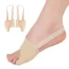 Nylon SEBS separador de dedos pequeños para dedo varo para hombre y mujer corrector de dedos pequeños lado de la bolsa suave anti-desgaste