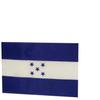 Bandera de Honduras, bandera de mano, poliéster, impresión a doble cara, asta de plástico, venta directa de fábrica