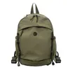 Mochila Relajada de Alta Calidad Estilo Coreano Nueva Primavera, Color Sólido Tendencia Perezosa Gran Capacidad Mochila Personalizada