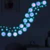 Xino Yg-H723 Pegatinas de Pared de Planeta Estrella Degradado Set de Cielo Estrellado para Habitación Infantil Dormitorio Decoración de Pared y Techo