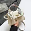 Bufanda de Seda Texturizada Vintage 2025 Nueva Moda Tendencia Gran Capacidad Cierre Simple Elegante Bolso Cruzado para Hombro Axila
