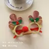Armação de olho decorativa de Natal desenho animado Tridimensional adulto crianças presente festa presente de feriado chapéu adorno de cabeça homens e mulheres