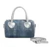 Yuezi 2026 Verão Nova Clássica Retrô Versátil Moda Simples Grande Capacidade Bolsa de Ombro de Mão Bolsa Transversal para Mulheres