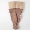 Leggings Gruesos para Niñas, Forrados de Polar, Lindos, Dibujos Animados, Lana de Cordero, Cálidos, Pierna Ancha Larga, Orejas de Conejo, Pantalones para Bebé