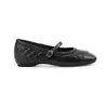 Populares zapatos Mary Jane de estilo francés para aumentar la altura para mujer, nuevo modelo otoño 2026, zapatos de trabajo acolchados en bloques de color inspirados en Chanel para mujer