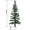 Enfeites de Árvore de Natal em PVC Criptografados, Novas Decorações de Natal, Árvore Artificial Simulada Dobrável Verde de Luxo Transfronteiriça