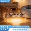 Soporte Transparente Poroso Personalizado para Comida de Gato y Perro, Estante Elevador de Alimentación para Mascotas de Exportación, Estante de Alimentación de Acrílico
