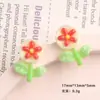 Accesorios de Resina DIY de Dibujos Animados Accesorios Flor Pequeña Gel de Crema Pasador Hecho a Mano Funda para Teléfono Móvil Hebilla de Zapato Accesorios