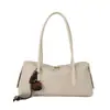Elegante bolsa de almohada con patrón tejido para mujer, nueva moda 2026, bolso cruzado Boston versátil para hombro