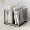 Soporte para libros Portadocumentos Estante de almacenamiento de escritorio Organizador de escritorio Simple creativo Clip para libros Escritorio de oficina Estantería para estudiantes