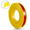 Tiras Coloridas de Cantoneira de Madeira, Tiras de Cantoneira de Mesa U-Shaped Autoadesivas Anti-Risco e Anti-Colisão, Tiras de Borracha para Cantos de Armários